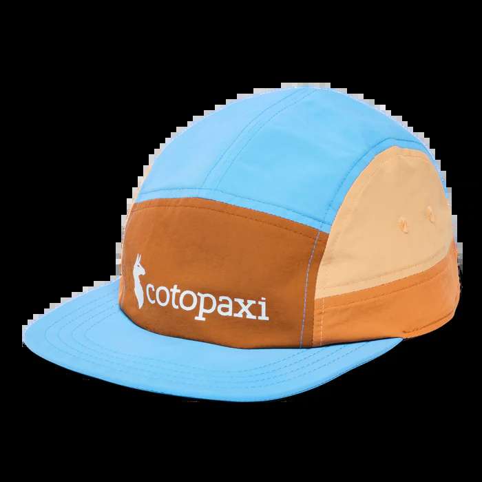 Cotopaxi Tech 5-Panel Hat Sienna Island | Cotopaxi | Peak cap