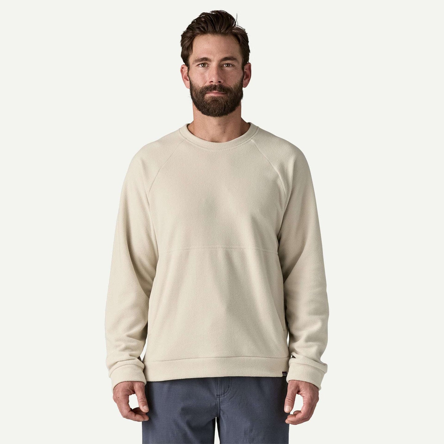 Patagonia Men's Micro D™ Fleece Crewneck-Pelican | Patagonia |