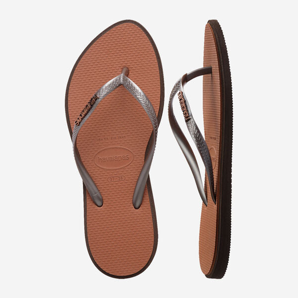 Havaianas Slim Point-Dark Brown | Havaianas | flip flops