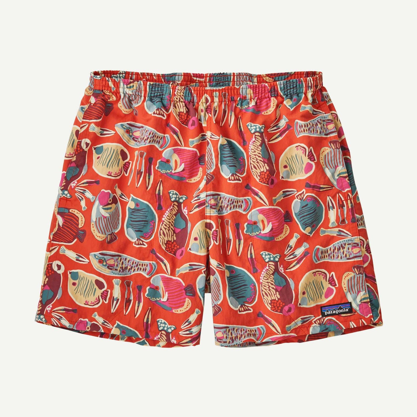 Patagonia Men's Baggies™ Shorts - 5"- Wrasse: Pollinator Orange | Patagonia |