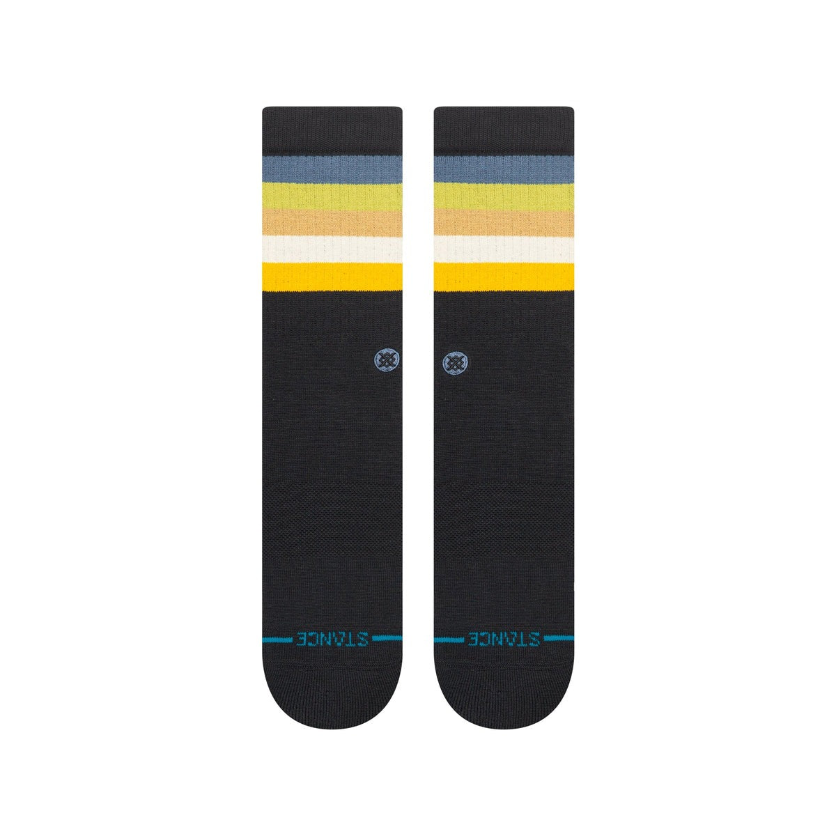 STANCE MALIBOO CREW SOCK-Black | Stance |