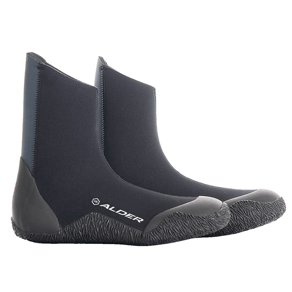 ALDER EDGE 5mm ROUND TOE WETSUIT BOOTS | Alder | Wetsuit Boots - Northshore Newquay - Surf/Skate