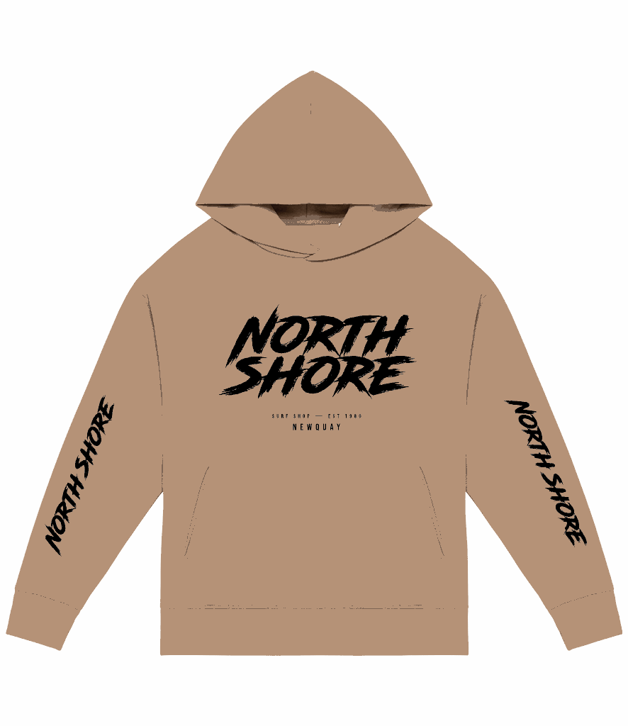 80's Logo Hoodie | Driftwood | Northshore Surf Shop | Hoody