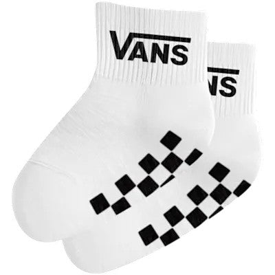 Vans Infant Drop V Socks (2 Pairs) Checkerboard White | Vans | Sports socks