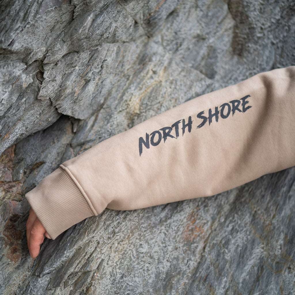 80's Logo Hoodie | Driftwood | Northshore Surf Shop | Hoody