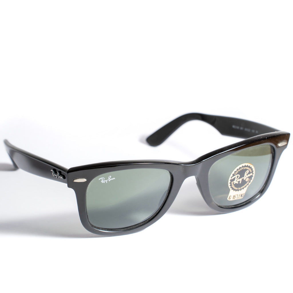 Ray Ban Wayfarer-Polised Black | Ray Ban | Sunglasses
