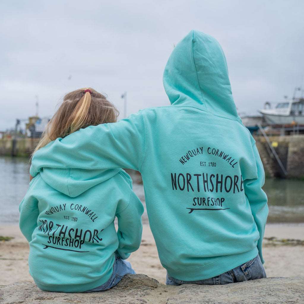 Kids Classic Logo Hoodie | Peppermint XXS | Northshore Surf Shop | Kids Clothing - Northshore Newquay - Surf/Skate