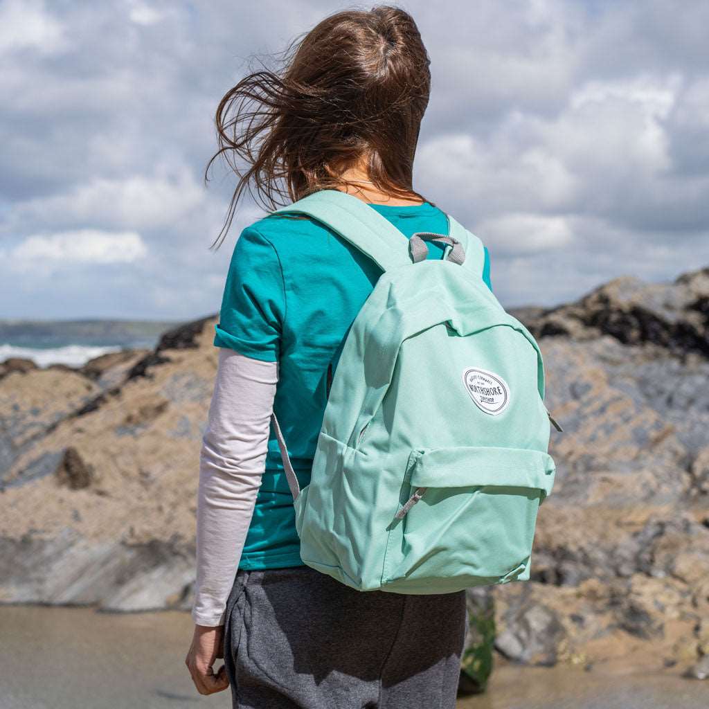 Classic Logo Backpack Mint | Northshore Surf Shop | Backpacks - Northshore Newquay - Surf/Skate