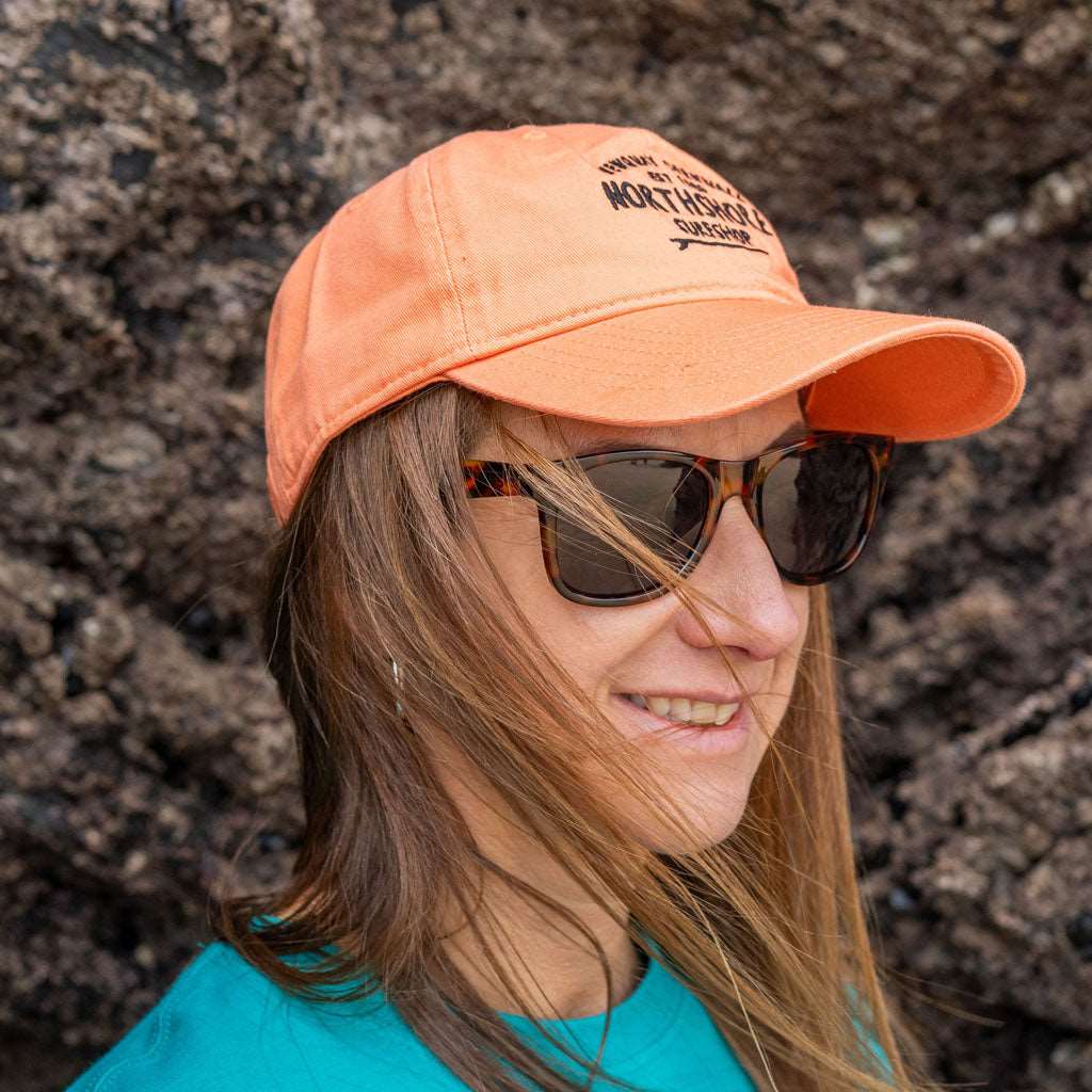 Cotton Twill Baseball Cap | Apricot | Northshore Surf Shop | Cap