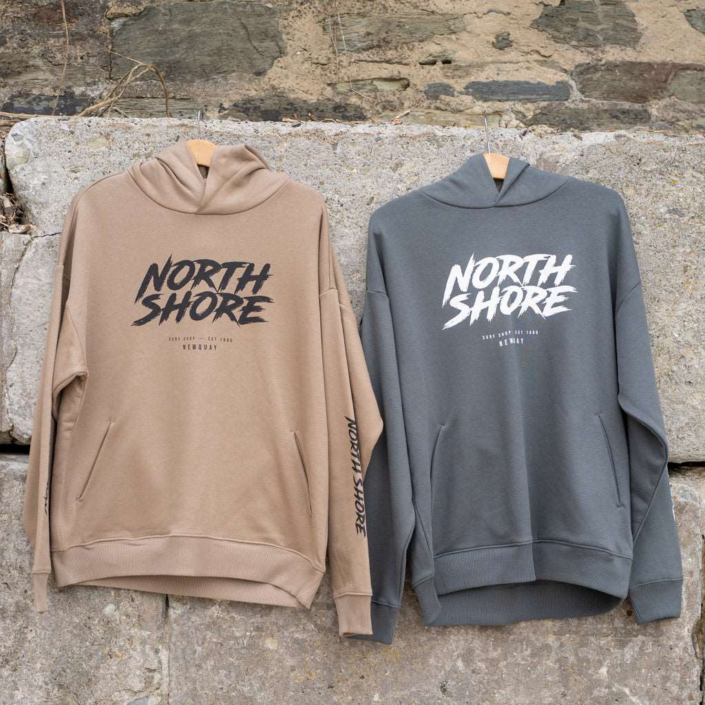80's Logo Hoodie | Driftwood | Northshore Surf Shop | Hoody