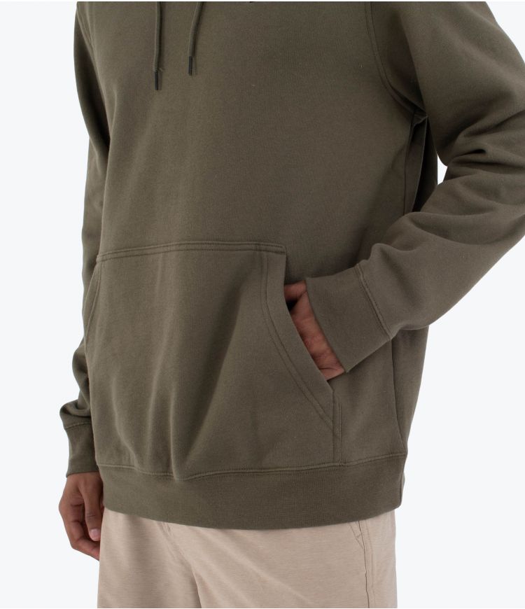 Hurley Icon Pullover Hoody-Olive | Hurley |