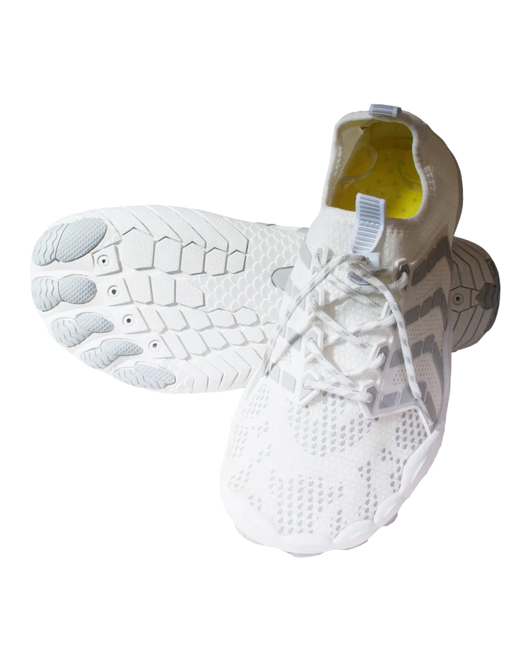 Ocean Soul Unisex Water Shoes - White | Alder | Water Shoe - Northshore Newquay - Surf/Skate