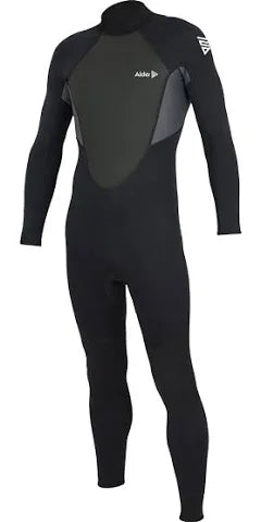 Alder Men’s Impact 3/2 Flatlock Wetsuit - Black / Grey | Alder | Summer Wetsuit - Northshore Newquay - Surf/Skate