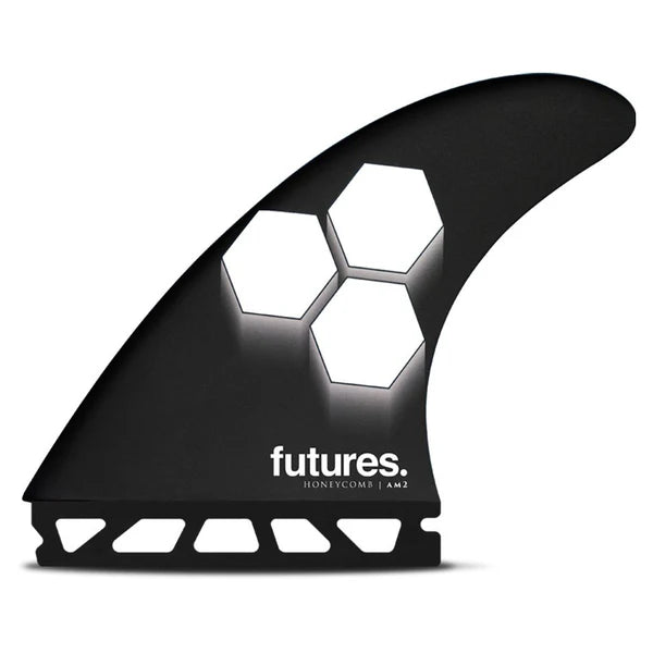Futures AM Al Merrick Honeycomb Surfboard Fins AM2 Large Black | Futures | Surfboard Fins.