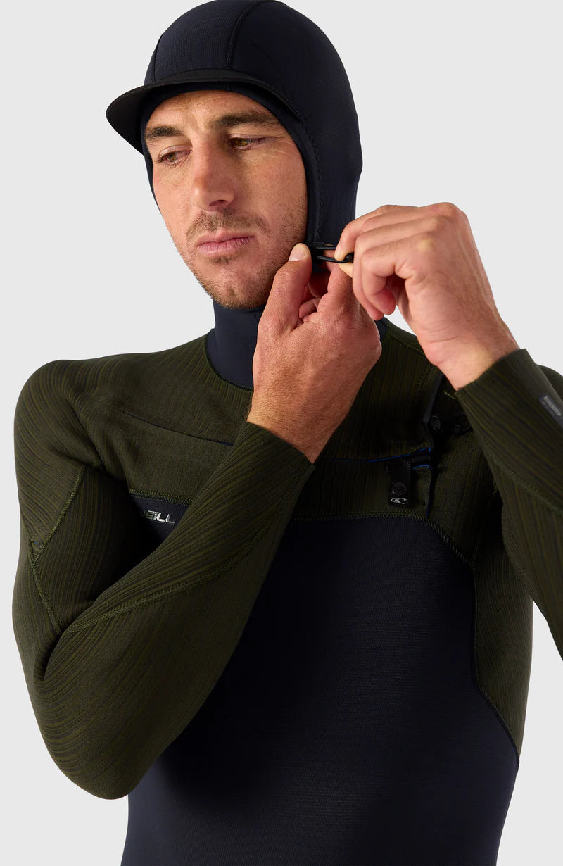 O’NEILL MENS HYPERFREAK 5/4MM HOODED WETSUIT - Black/Ranger | O’neill | Winter Wetsuit - Northshore Newquay - Surf/Skate