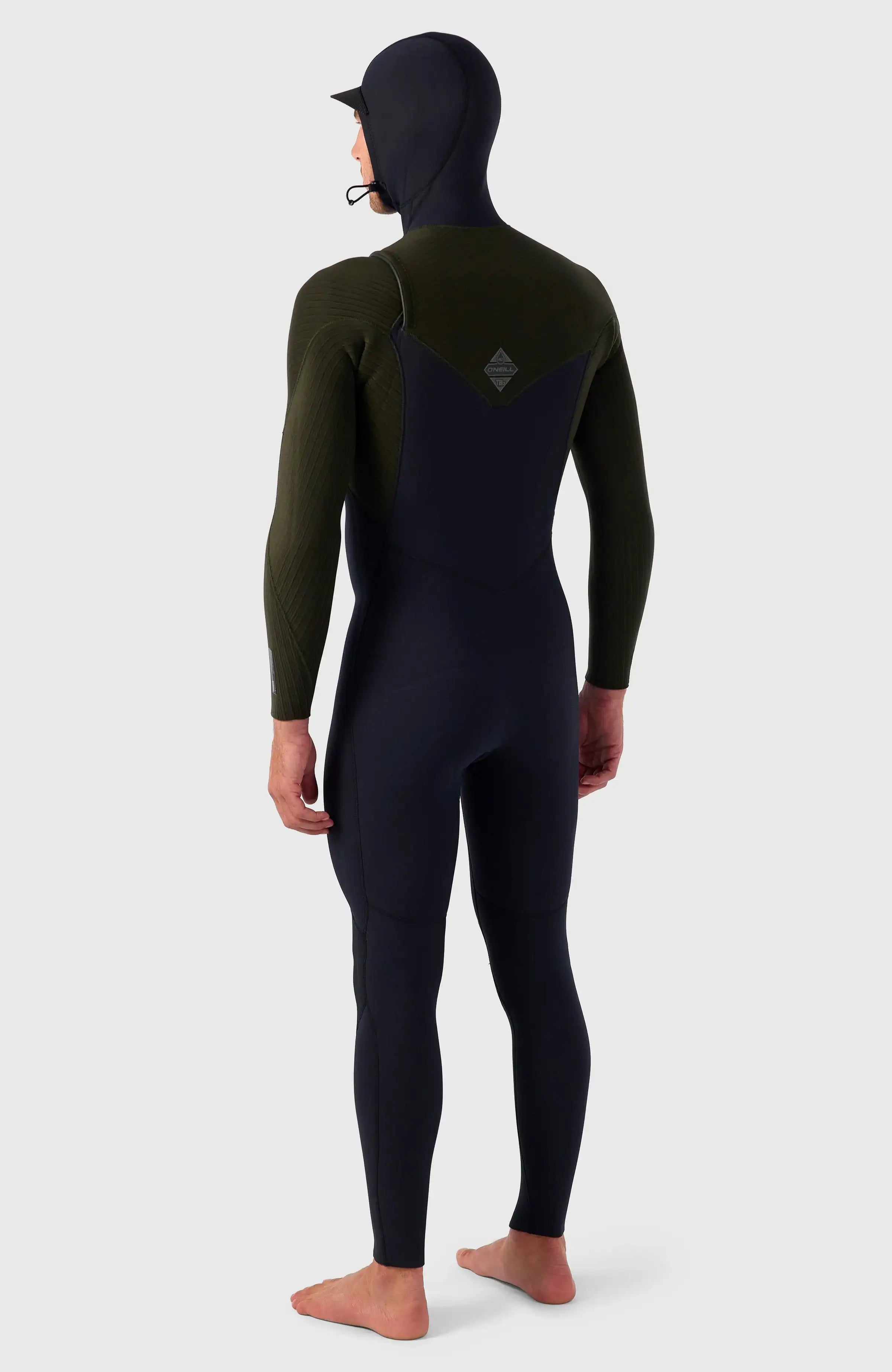 O’NEILL MENS HYPERFREAK 5/4MM HOODED WETSUIT - Black/Ranger | O’neill | Winter Wetsuit - Northshore Newquay - Surf/Skate