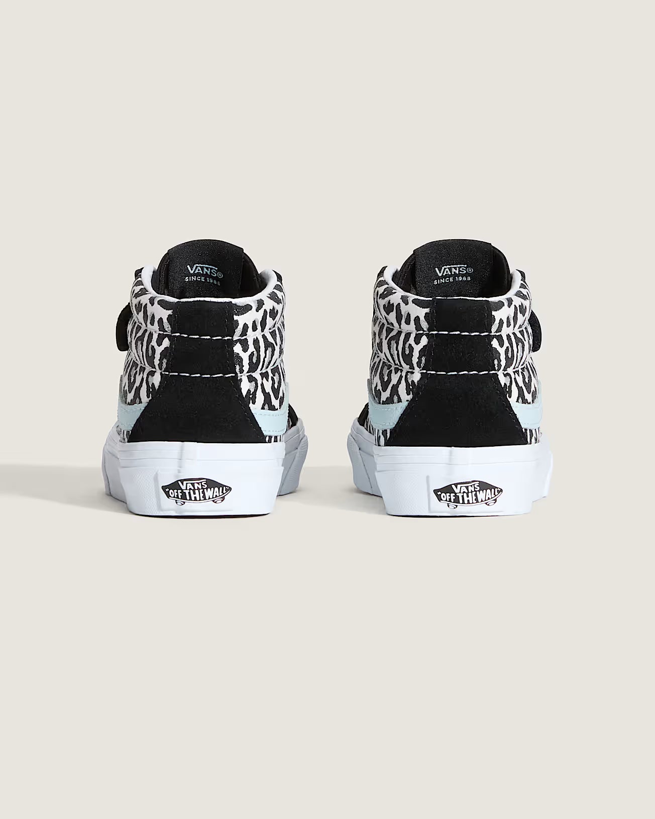 Vans Kids SK8-Mid Reissue V-Leopard Glitter Pastel | Vans | trainers - Northshore Newquay - Surf/Skate