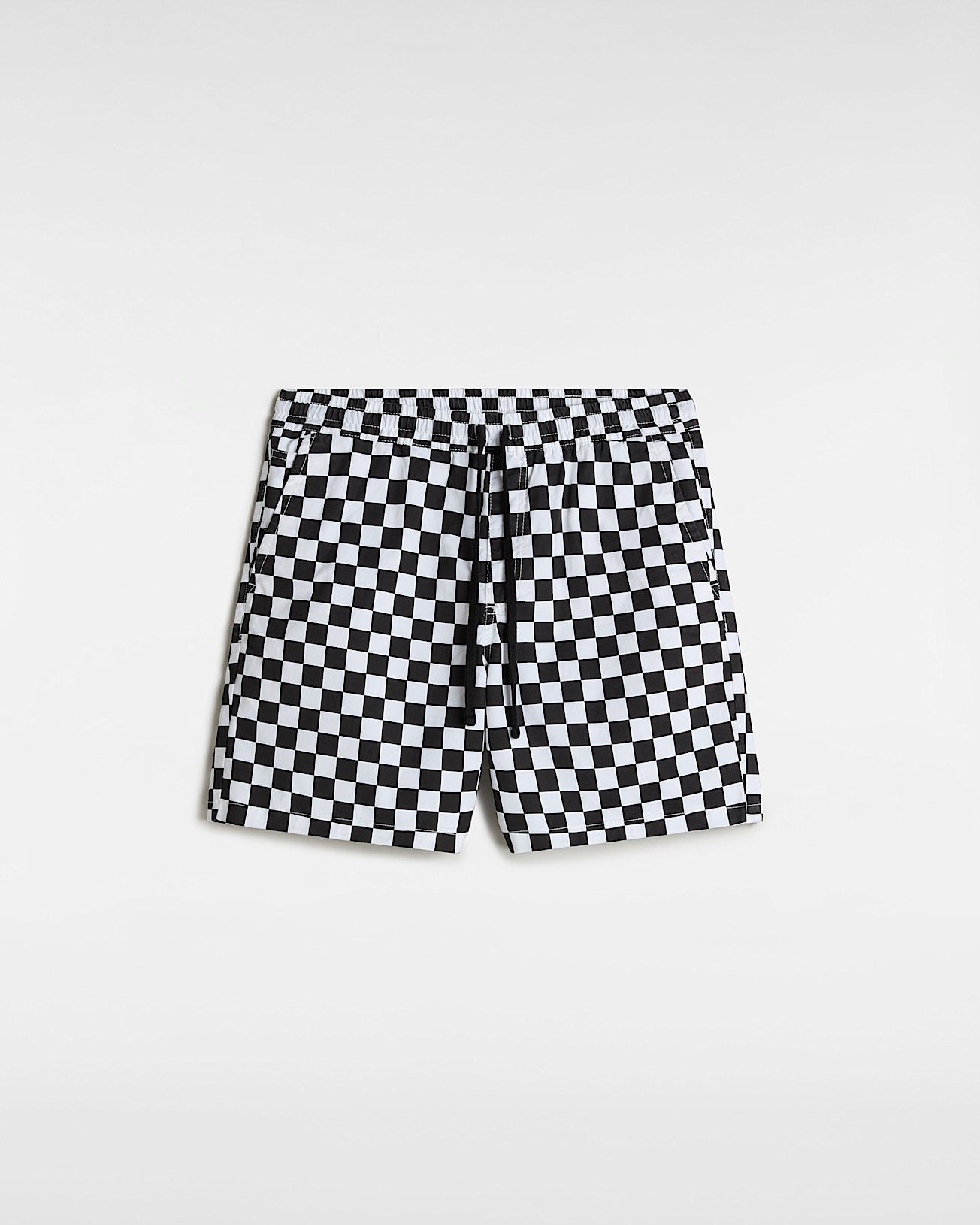 Vans Range Relax Elastic Shorts-Black/White XL | Vans |