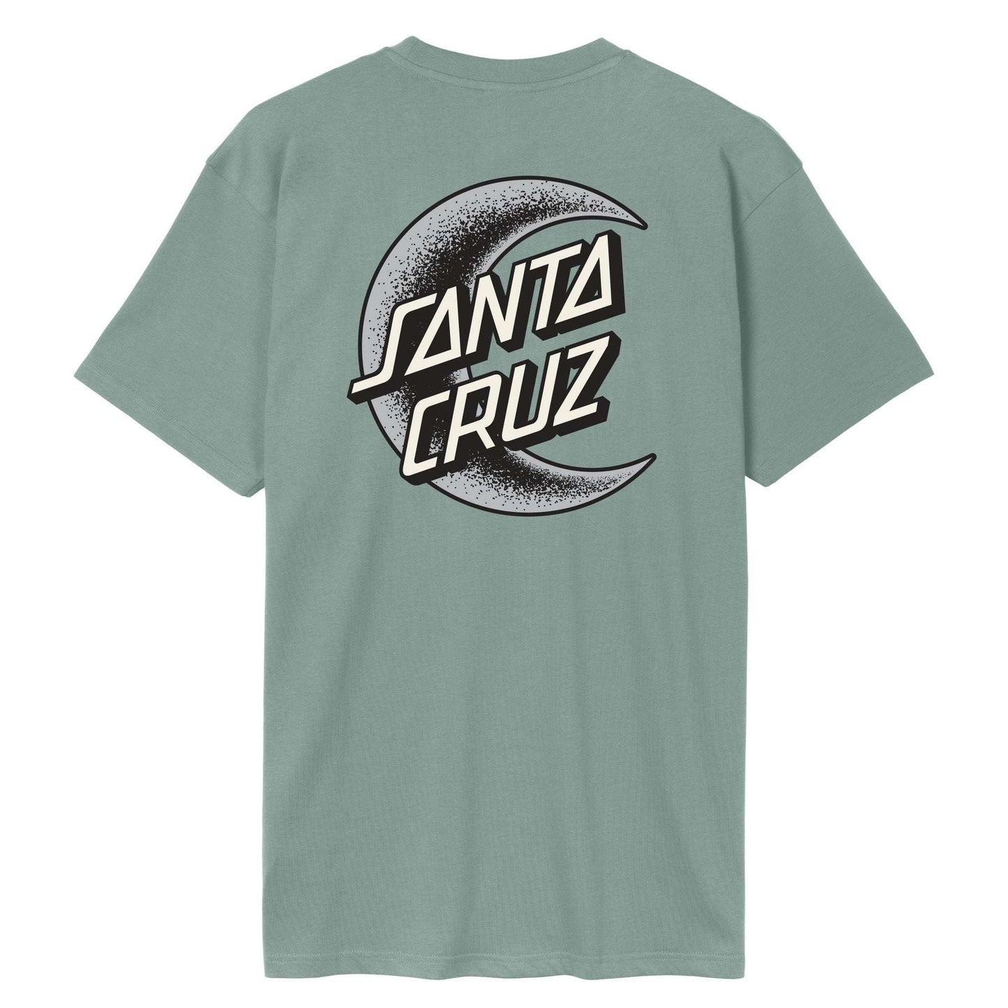 Santa Cruz Crescent Moon Chest Logo T-Shirt-Rock | Santa Cruz |