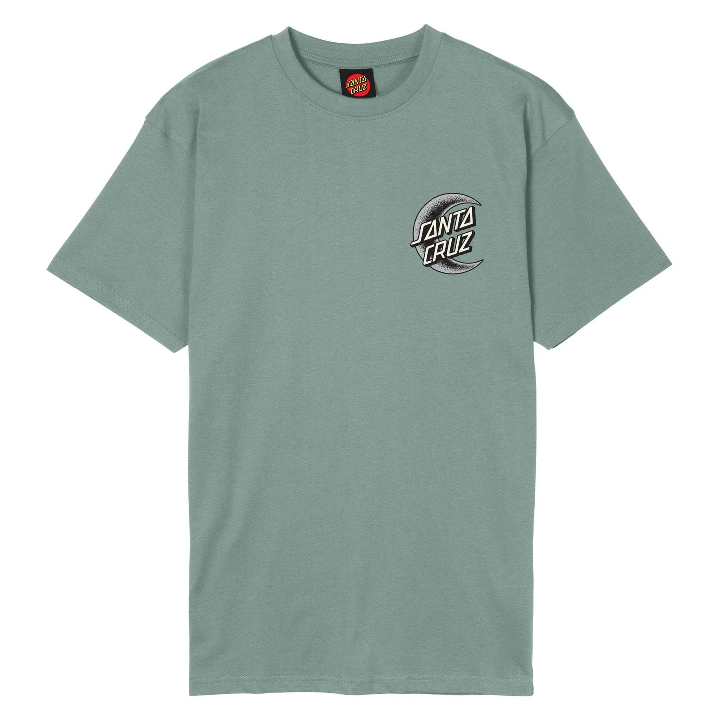 Santa Cruz Crescent Moon Chest Logo T-Shirt-Rock | Santa Cruz |