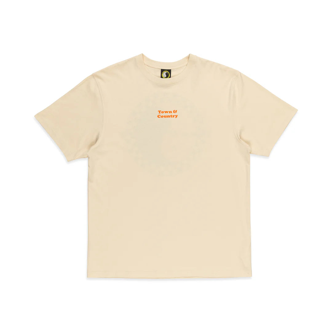Town and Country Pearl T-shirt-Natural | Town and country | - Northshore Newquay - Surf/Skate