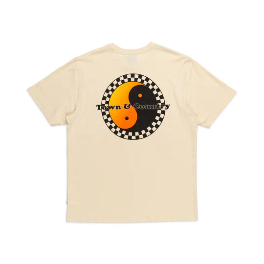 Town and Country Pearl T-shirt-Natural | Town and country | - Northshore Newquay - Surf/Skate