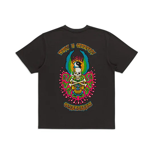 Town and Country Jon Wings-Washed Black | Town and country | - Northshore Newquay - Surf/Skate