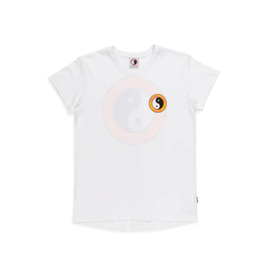 Town and Country Women's YY Logo T-shirt-White | Town and country | - Northshore Newquay - Surf/Skate