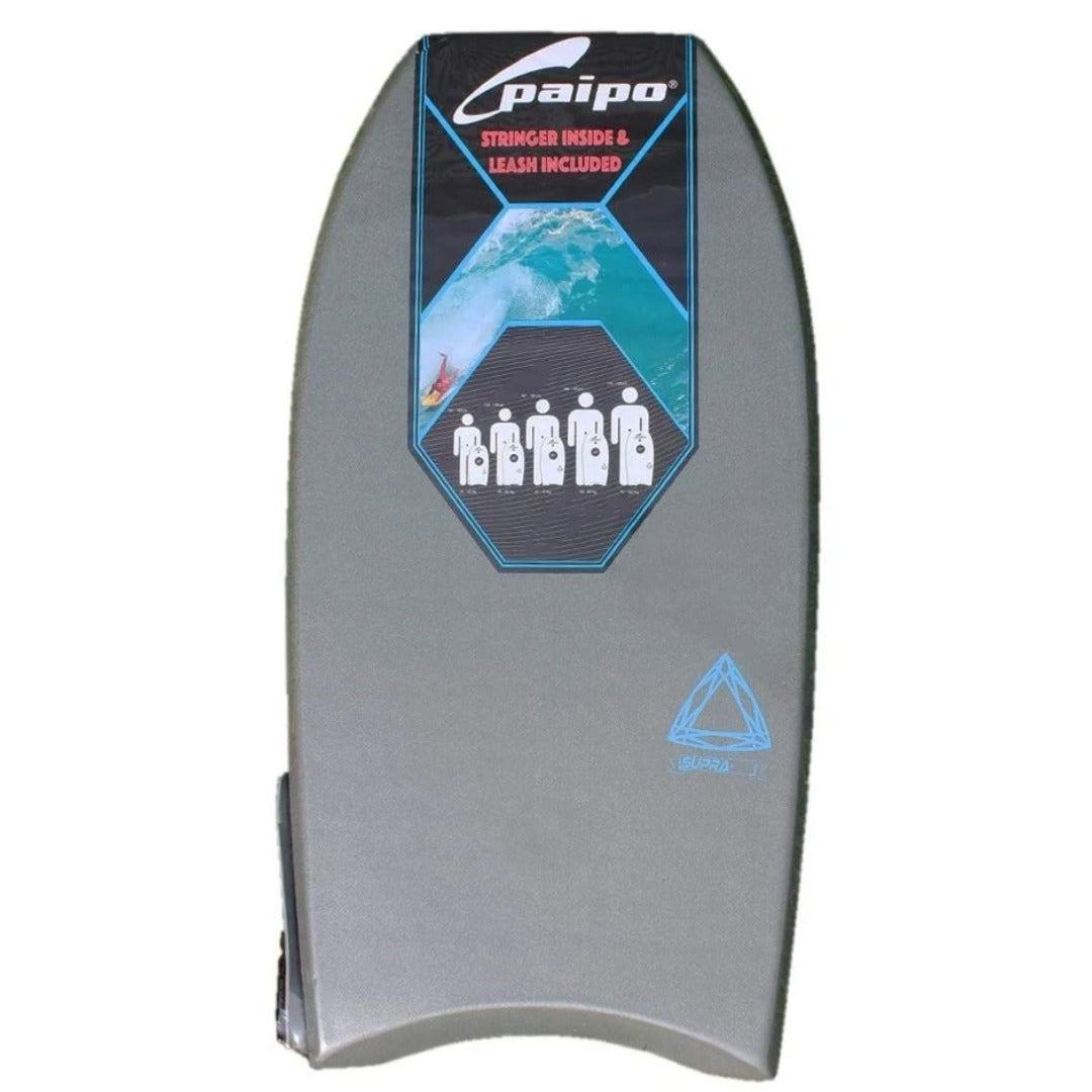 Paipo Supra 42 “Bodyboard Grey Blue | Paipo | Bodyboard - Northshore Newquay - Surf/Skate