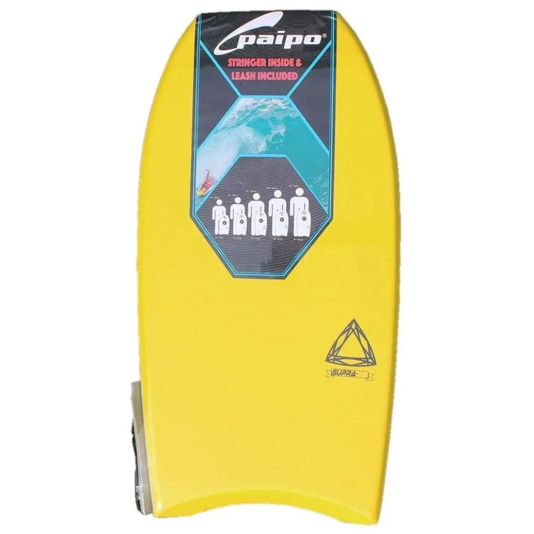 Paipo Supra 42 “Bodyboard Yellow Orange | Paipo | Bodyboard - Northshore Newquay - Surf/Skate