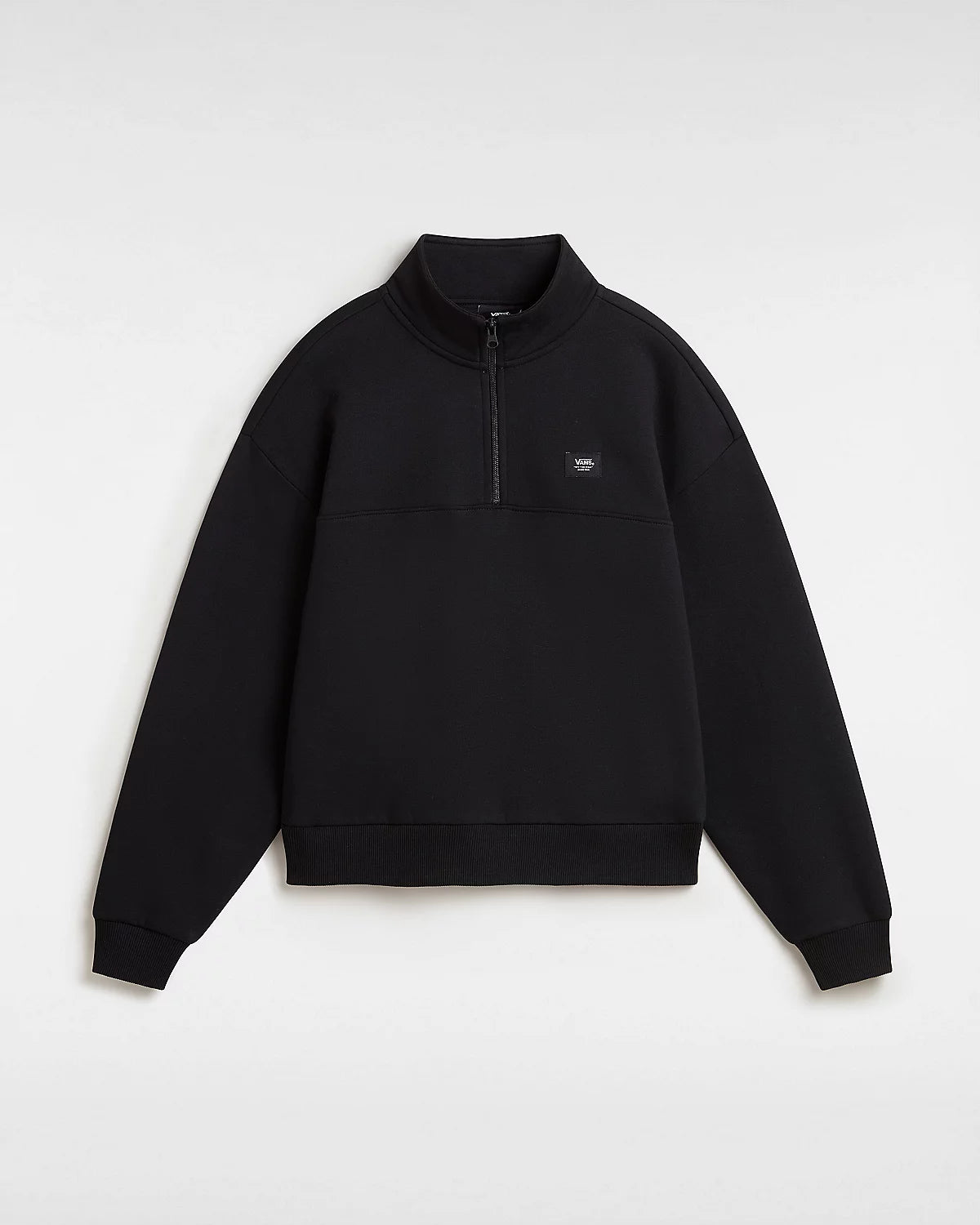 Vans Leighton Mock Neck Sweatshirt-Black XL | Vans | Sweatshirt