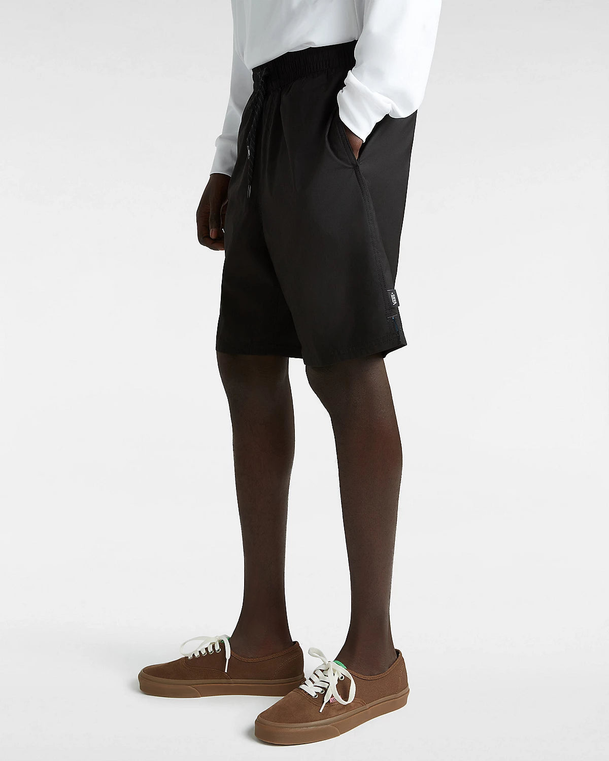 Vans Primary Solid Elastic Boardshort-Black | Vans |