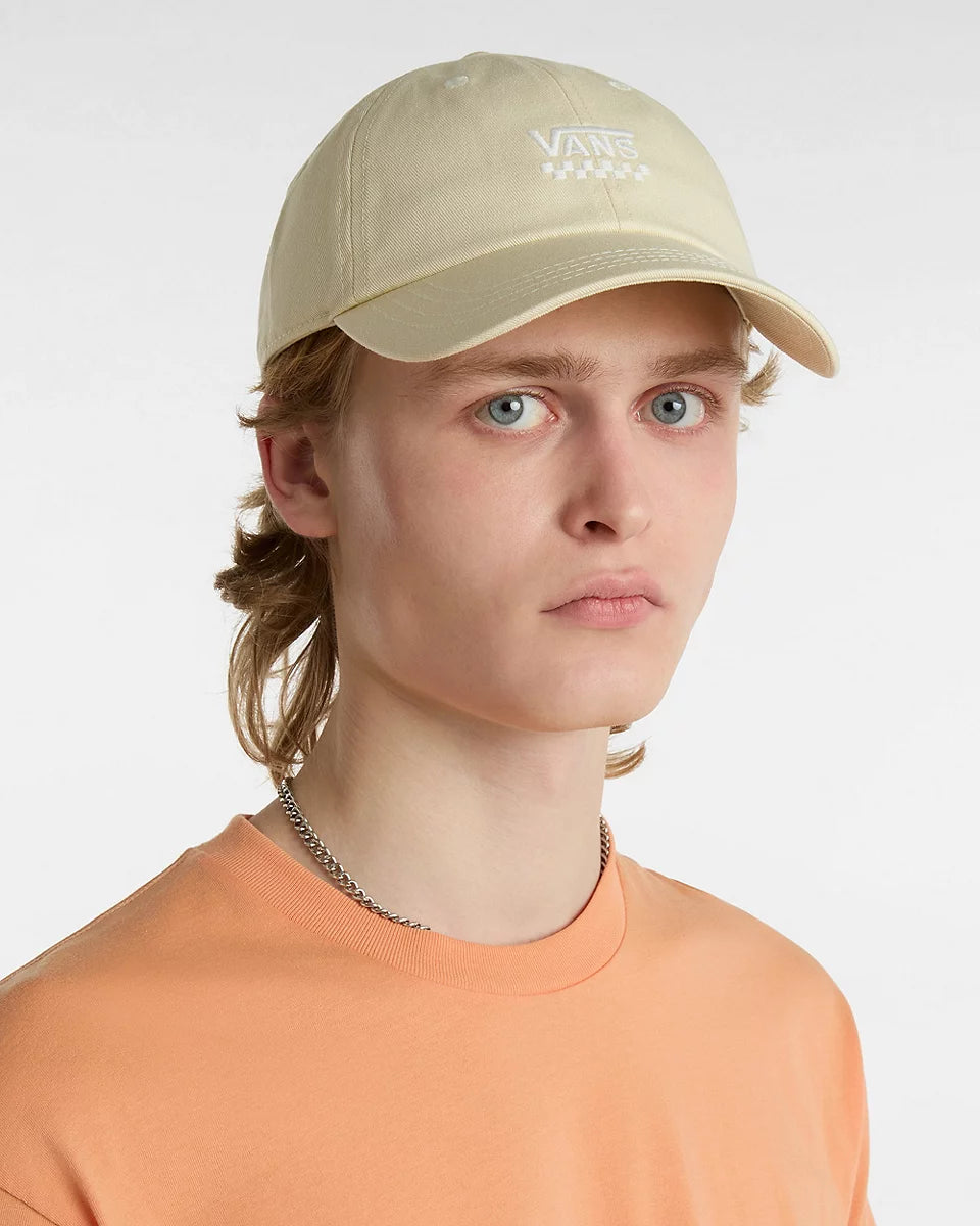 Vans Court Side Curved Bill Jockey Hat- Almond Oil | Vans |