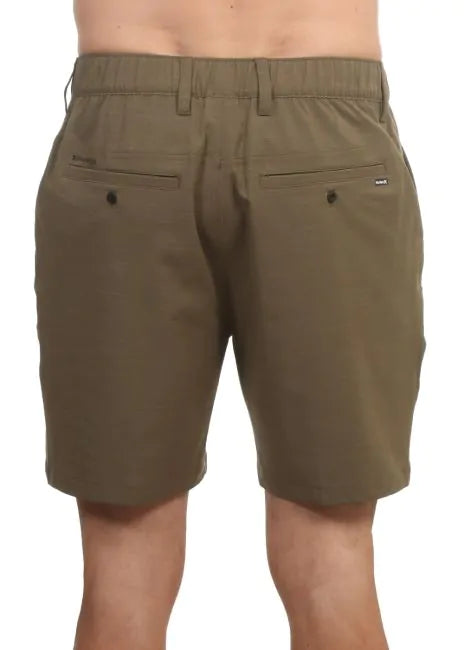 Hurley Phantom Slub 3/4 Waist Band 18"-Olive | Hurley |