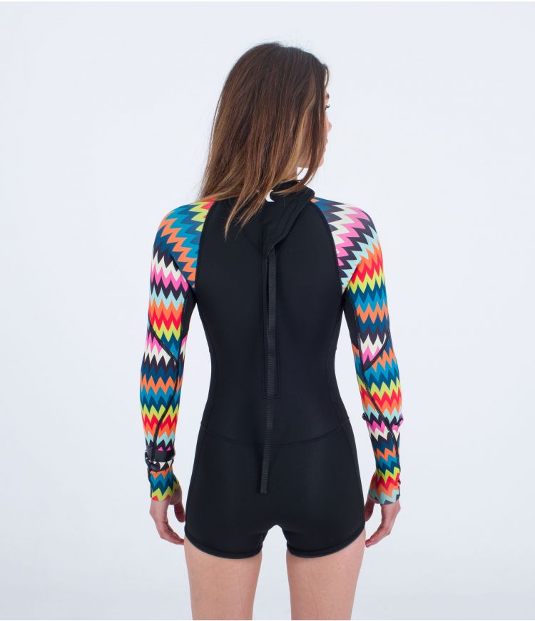 HURLEY - ADVANT - 2MM - SHORTY SPRINGSUIT - BLACK/WAVE | Hurley | Summer Wetsuit - Northshore Newquay - Surf/Skate