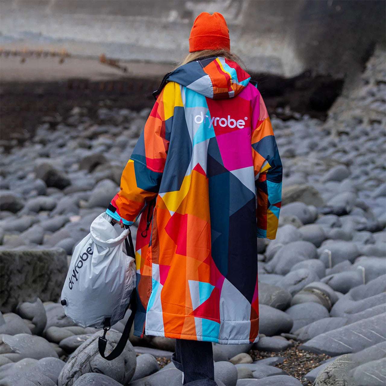 DryRobe V3 Long Sleeve - Abstract | KIDS | Dryrobe | Change Robe