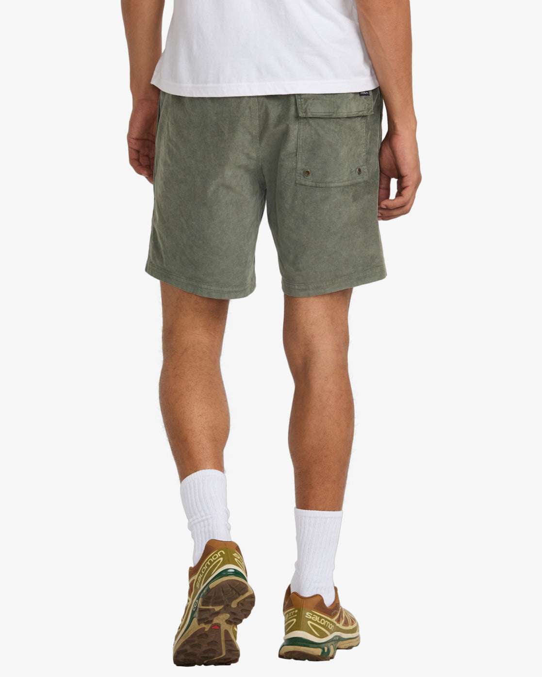RVCA Escape Elastic Waist Walkshorts - Sage Leaf | RVCA | Shorts