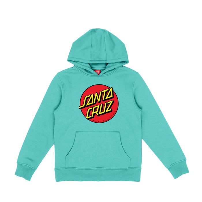 Santa Cruz Youth Classic Dot Hood-Pool Blue | Santa Cruz |