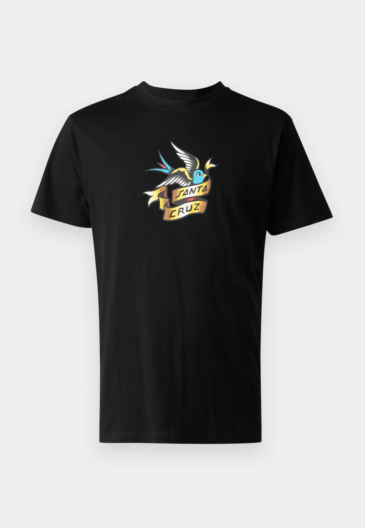 SANTA CRUZ MEN'S SOMMER SPARROW T SHIRT - BLACK | Santa Cruz | T Shirt