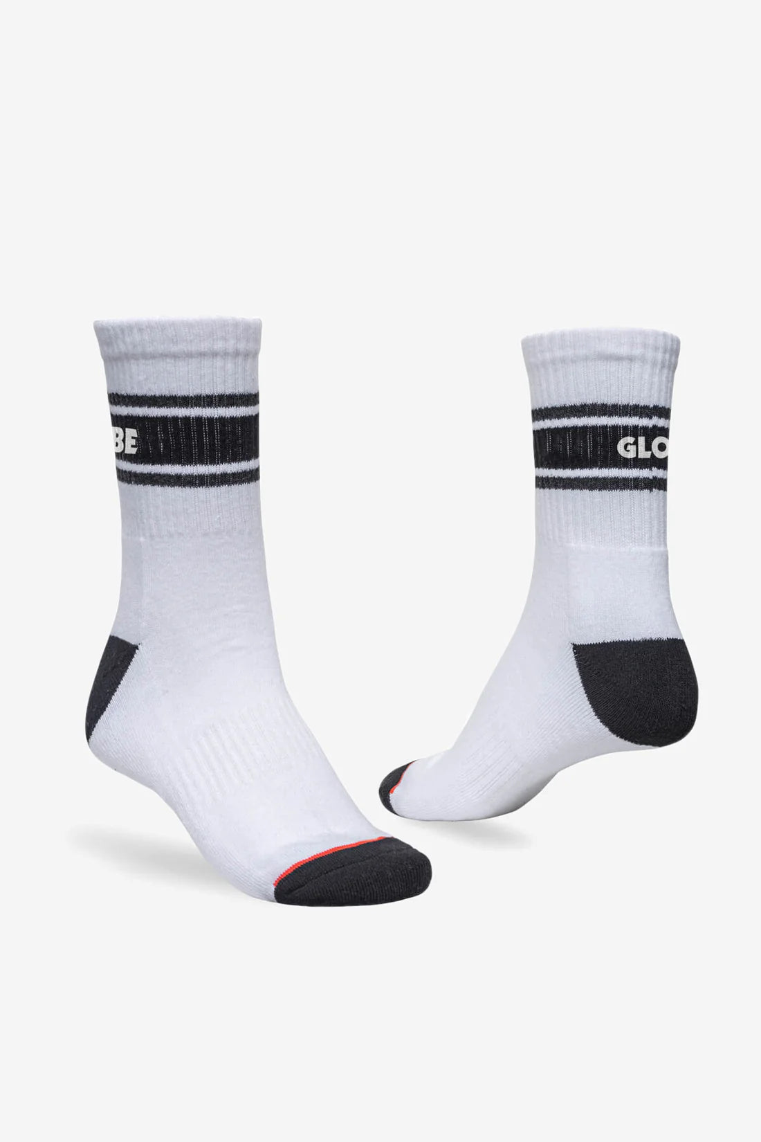 Globe Triple Stripe Crew Sock 5 Pack - Assorted | Globe | Sports socks