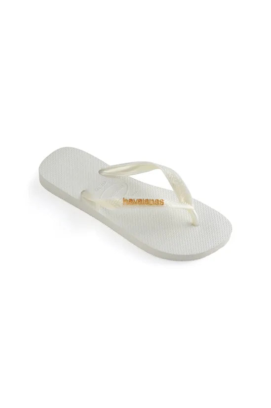 Havaianas Top Logo Metallic-White | Havaianas |