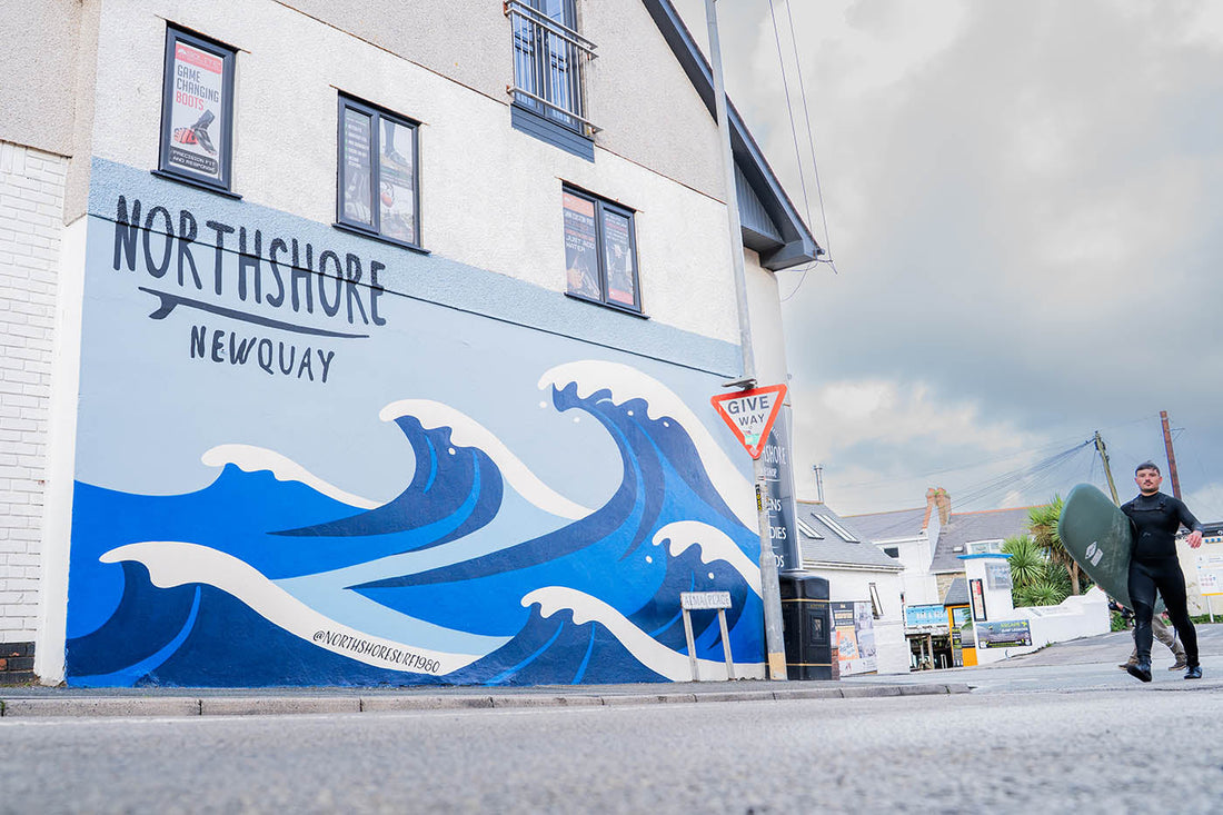 Newquay’s Wall of Colour: Mural Art Around Town