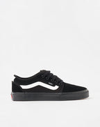 Vans Skate Chukka Low Sidestrip - Black/Black/White | Vans | Mens Action Sports Skateboarding FTW - Northshore Newquay - Surf/Skate Shop