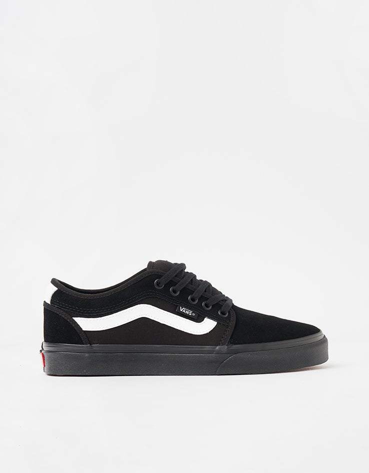 Vans Skate Chukka Low Sidestrip - Black/Black/White | Vans | Mens Action Sports Skateboarding FTW - Northshore Newquay - Surf/Skate Shop