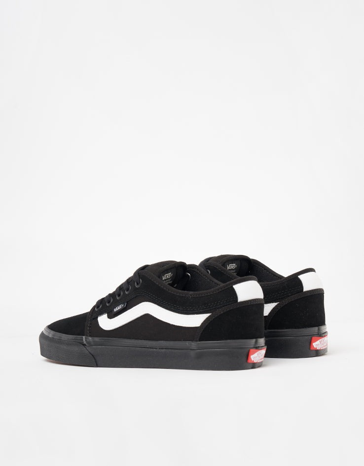 Vans Skate Chukka Low Sidestrip - Black/Black/White | Vans | Mens Action Sports Skateboarding FTW - Northshore Newquay - Surf/Skate Shop