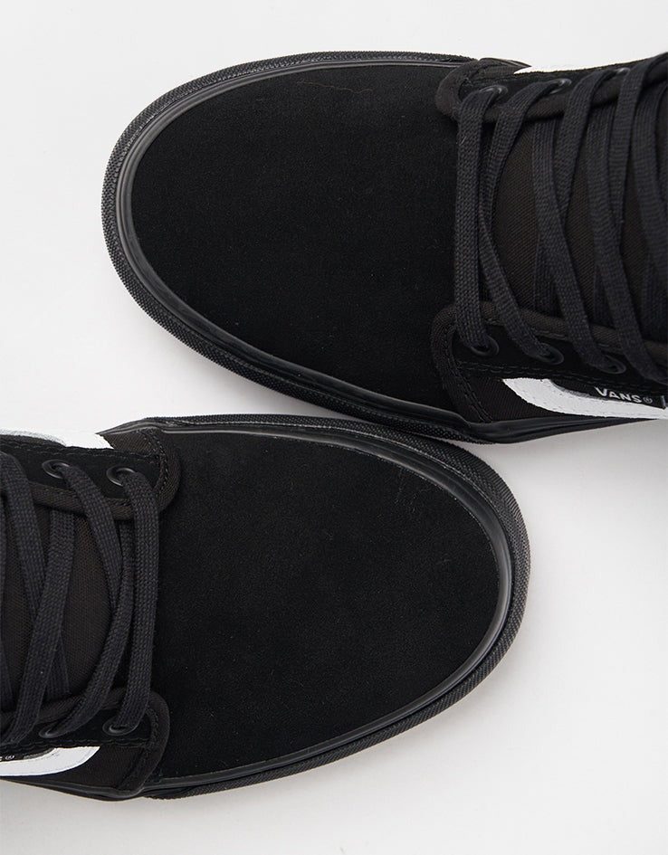 Vans Skate Chukka Low Sidestrip - Black/Black/White | Vans | Mens Action Sports Skateboarding FTW - Northshore Newquay - Surf/Skate Shop