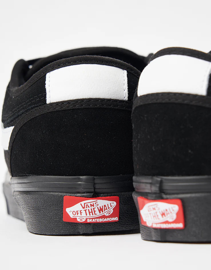Vans Skate Chukka Low Sidestrip - Black/Black/White | Vans | Mens Action Sports Skateboarding FTW - Northshore Newquay - Surf/Skate Shop