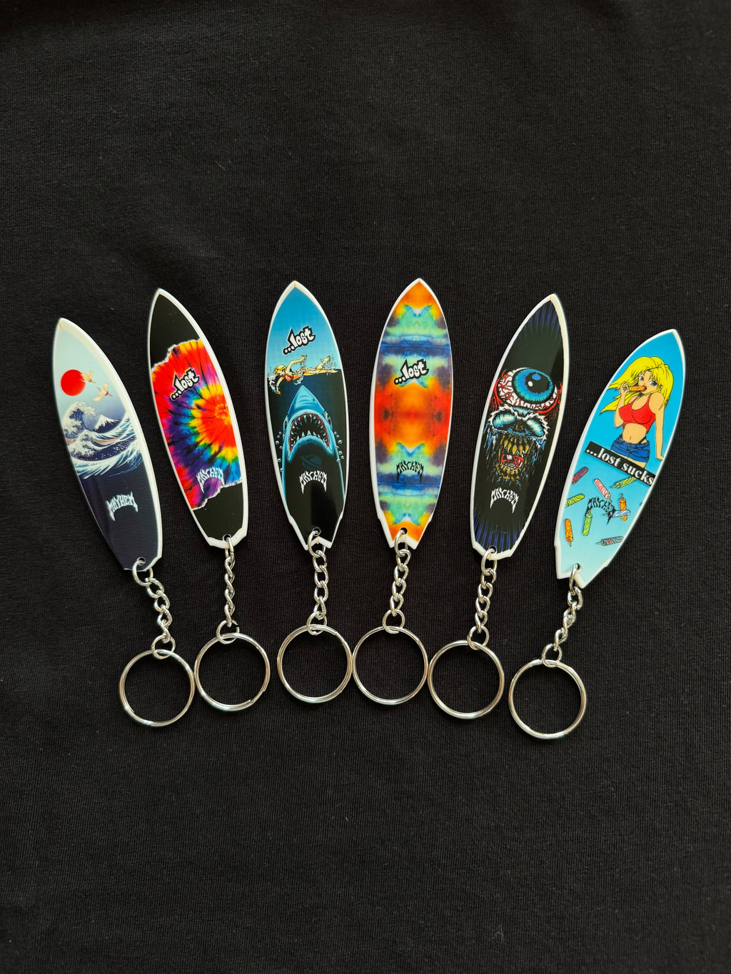Lost Mayhem Surfboard Keyring