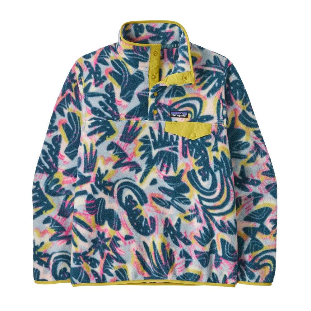 Patagonia Women's Lightweight Synchilla® Snap-T® Fleece Pullover-Tidal Teal XL | Patagonia |