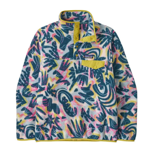 Patagonia Women's Lightweight Synchilla® Snap-T® Fleece Pullover-Tidal Teal XL | Patagonia |